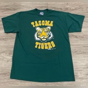 Vintage 1992 Tacoma Tigers Shirt, Made in USA